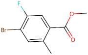 Methyl 4-bromo-5-fluoro-2-methylbenzoate