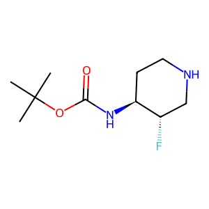 tert-Butyl N-[(3S,4S)-3-fluoropiperidin-4-yl]carbamate
