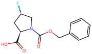 (2R,4R)-1-((Benzyloxy)carbonyl)-4-fluoropyrrolidine-2-carboxylic acid