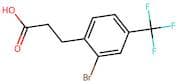 3-(2-Bromo-4-(trifluoromethyl)phenyl)propanoicacid