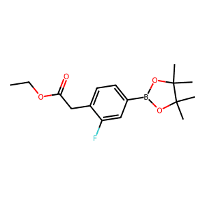 2-Fluoro-4-(4,4,5,5-tetramethyl-1,3,2-dioxaborolan-2-yl)-benzeneacetic acid, ethyl ester