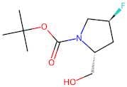 tert-butyl(2R,4S)-4-fluoro-2-(hydroxymethyl)pyrrolidine-1-carboxylate