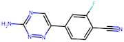 4-(3-Amino-1,2,4-triazin-6-yl)-2-fluorobenzonitrile
