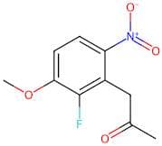 1-(2-Fluoro-3-methoxy-6-nitrophenyl)propan-2-one