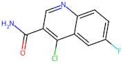 4-Chloro-6-fluoroquinoline-3-carboxamide