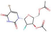 ((2R,3R,4R,5R)-3-Acetoxy-5-(5-bromo-2,4-dioxo-3,4-dihydropyrimidin-1(2H)-yl)-4-fluorotetrahydrofur…