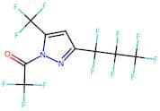 3-(Heptafluoropropyl)-1-(trifluoroacetyl)-5-(trifluoromethyl)-1H-pyrazole