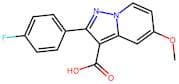 2-(4-Fluorophenyl)-5-methoxypyrazolo[1,5-a]pyridine-3-carboxylic acid