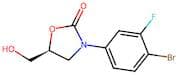 (S)-3-(4-Bromo-3-fluorophenyl)-5-(hydroxymethyl)oxazolidin-2-one
