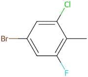5-Bromo-1-chloro-3-fluoro-2-methylbenzene