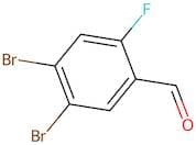 4,5-Dibromo-2-fluorobenzaldehyde