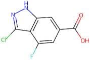 3-Chloro-4-fluoro-1H-indazole-6-carboxylic acid