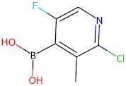 (2-Chloro-5-fluoro-3-methylpyridin-4-yl)boronic acid