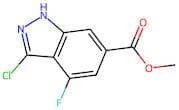Methyl 3-chloro-4-fluoro-1H-indazole-6-carboxylate