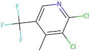 2,3-Dichloro-4-methyl-5-(trifluoromethyl)pyridine