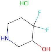 4,4-Difluoropiperidin-3-ol hydrochloride