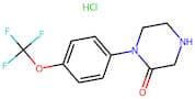 1-(4-(Trifluoromethoxy)phenyl)piperazin-2-one hydrochloride