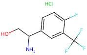 2-Amino-2-(4-fluoro-3-(trifluoromethyl)phenyl)ethanol hydrochloride