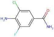 4-Amino-3-chloro-5-fluorobenzamide