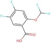 2-(Difluoromethoxy)-4,5-difluorobenzoic acid