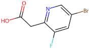 2-(5-Bromo-3-fluoropyridin-2-yl)acetic acid
