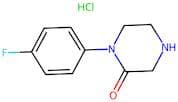 1-(4-Fluorophenyl)piperazin-2-one hydrochloride