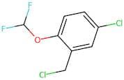 4-Chloro-2-(chloromethyl)-1-(difluoromethoxy)benzene