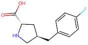(2S,4R)-4-(4-Fluorobenzyl)pyrrolidine-2-carboxylic acid