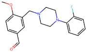 3-((4-(2-Fluorophenyl)piperazin-1-yl)methyl)-4-methoxybenzaldehyde