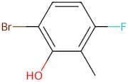 6-Bromo-3-fluoro-2-methylphenol