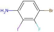4-Bromo-3-fluoro-2-iodoaniline