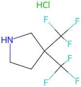 3,3-Bis(trifluoromethyl)pyrrolidine hydrochloride