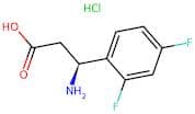 (3S)-3-Amino-3-(2,4-difluorophenyl)propanoic acid hydrochloride