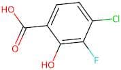 4-Chloro-3-fluoro-2-hydroxybenzoic acid
