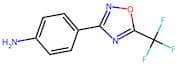 4-(5-(Trifluoromethyl)-1,2,4-oxadiazol-3-yl)aniline
