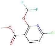 Methyl 6-chloro-2-(difluoromethoxy)nicotinate