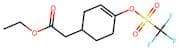 Ethyl 2-(4-(trifluoromethylsulfonyloxy)cyclohex-3-enyl)acetate
