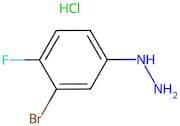 (3-Bromo-4-fluorophenyl)hydrazine hydrochloride