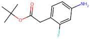 tert-Butyl 2-(4-amino-2-fluorophenyl)acetate