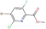 Methyl 5-bromo-6-chloro-3-fluoropyridine-2-carboxylate