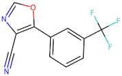 5-[3-(Trifluoromethyl)phenyl]-1,3-oxazole-4-carbonitrile