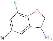 5-Bromo-7-fluoro-2,3-dihydrobenzofuran-3-amine