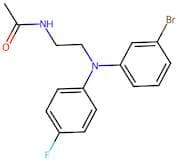 N-(2-((3-Bromophenyl)(4-fluorophenyl)amino)ethyl)acetamide
