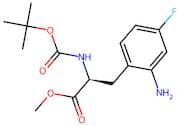 (S)-Methyl 3-(2-amino-4-fluorophenyl)-2-((tert-butoxycarbonyl)amino)propanoate