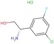 (S)-2-Amino-2-(3-chloro-5-fluorophenyl)ethan-1-ol hydrochloride