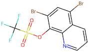 5,7-Dibromoquinolin-8-yl trifluoromethanesulfonate