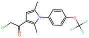 2-Chloro-1-(2,5-dimethyl-1-(4-(trifluoromethoxy)phenyl)-1H-pyrrol-3-yl)ethan-1-one