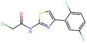 2-Chloro-N-(4-(2,5-difluorophenyl)thiazol-2-yl)acetamide