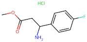 Methyl 3-amino-3-(4-fluorophenyl)propanoate hydrochloride