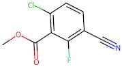 Methyl 3-cyano-6-chloro-2-fluorobenzoate